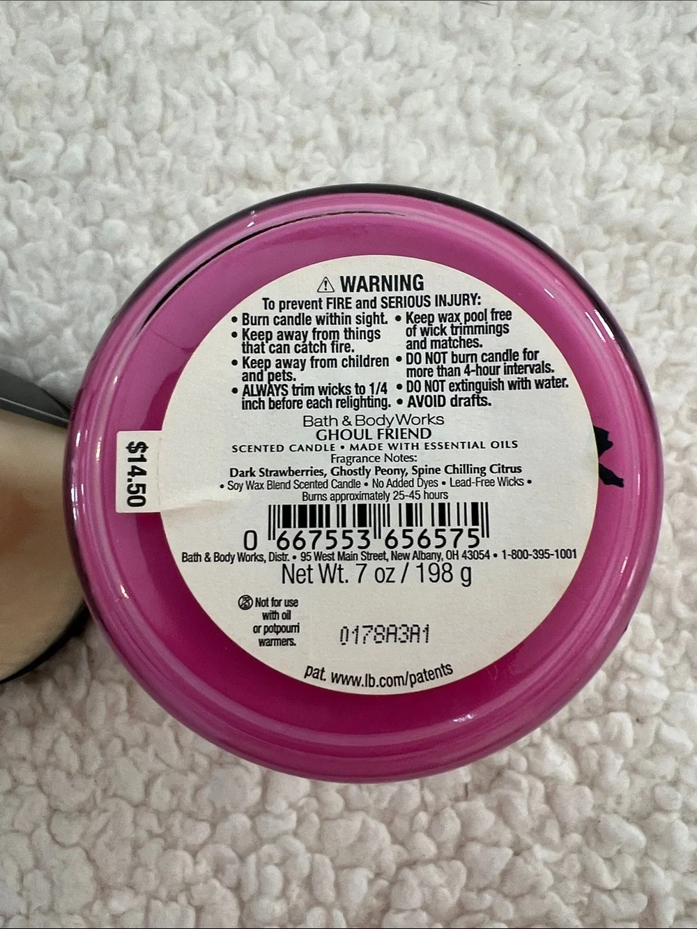 Bath & Body Works Vanilla Pumpkin & Ghoul Friend Scented Jar Candle Duo- 7 oz ea